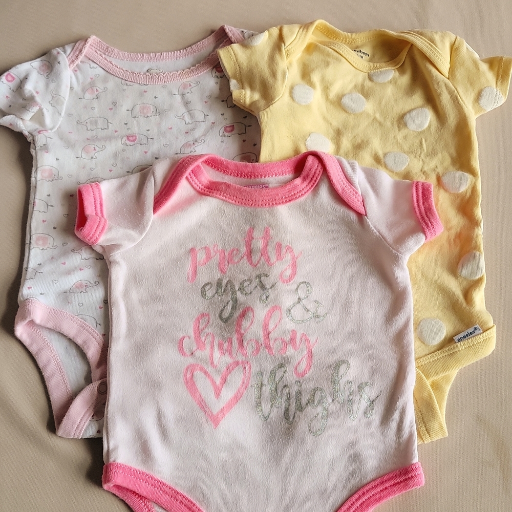 Gerber Baby Girl Onsies